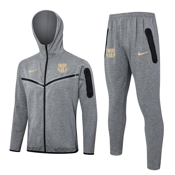 Hoodies Barcelona 2024-2025 Grau 3